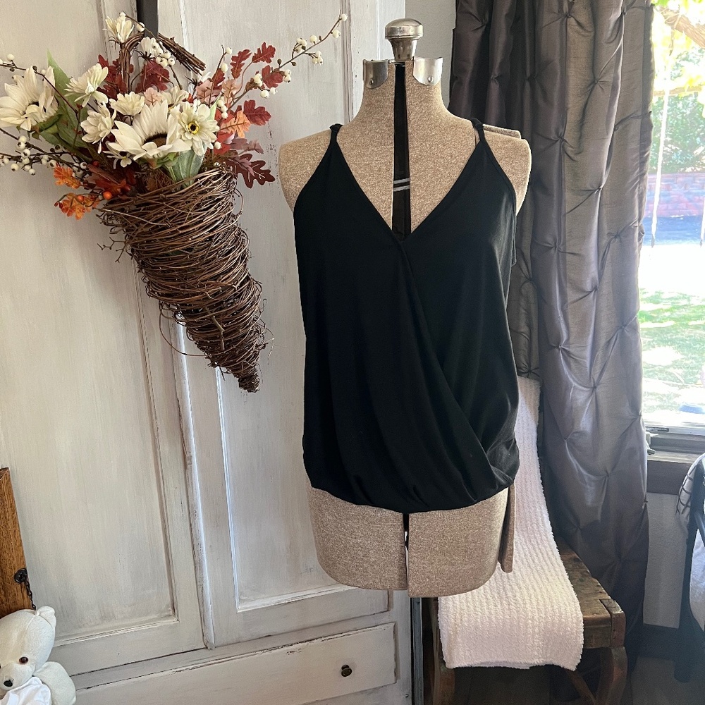 Set of 3 small racerback flowing tanks